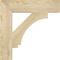 Ekena Millwork Imperial Block Rough Sawn Bracket, Douglas Fir, 4"W x 20"D x 20"H BKT04X20X20IMP05RDF - alternate 3